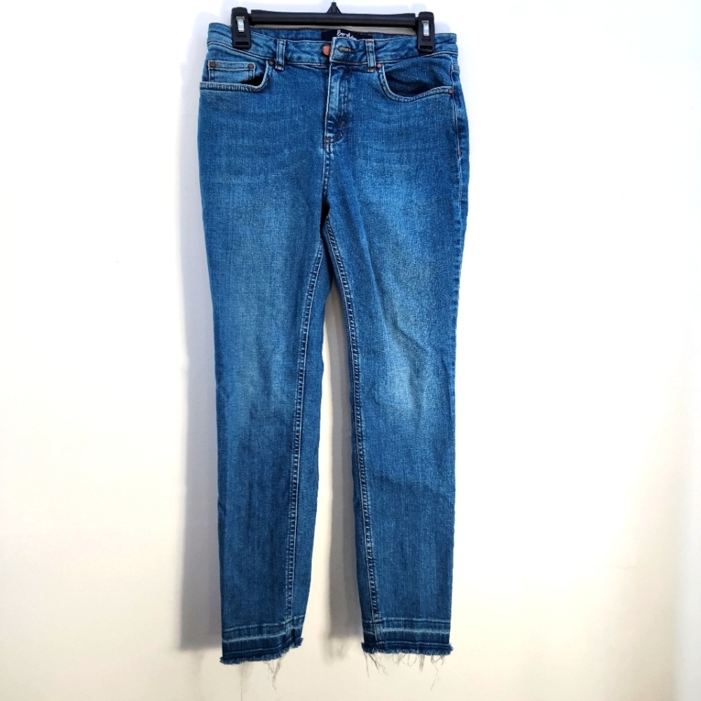 Boden Size 10 Women's Blue Jeans Ankle Skimmer Jean